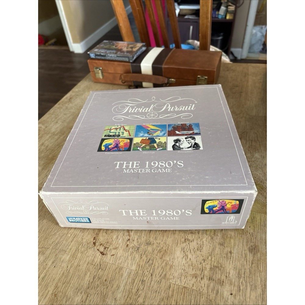 Trivial Pursuit The 1980s Master Game Board Game Parker Brothers